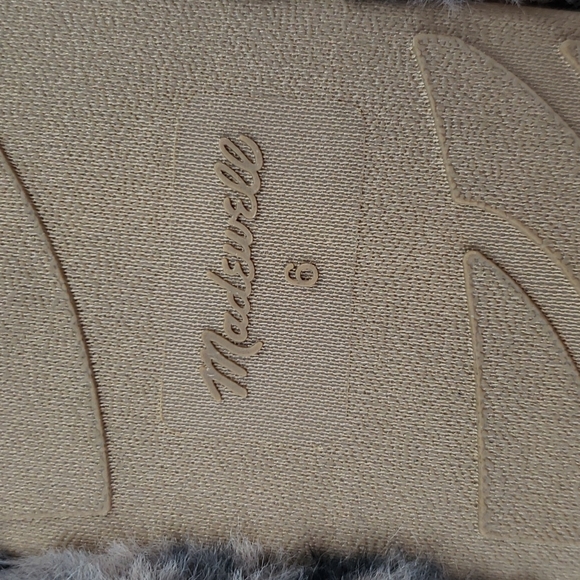 Madewell NWT Quilted Scuff Slippers in Leopard Size 6 - Picture 4 of 8